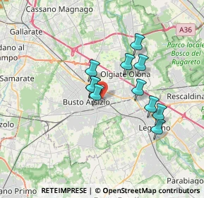 Mappa Viale Venezia, 21052 Busto Arsizio VA, Italia (2.71182)