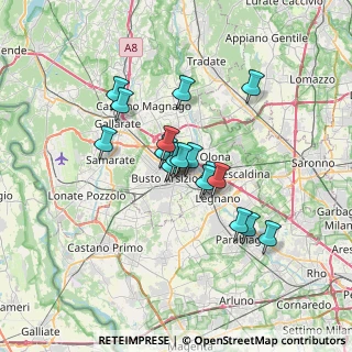 Mappa Via Chioggia, 21052 Busto Arsizio VA, Italia (5.10176)