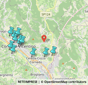 Mappa Via Rio, 36073 Cornedo Vicentino VI, Italia (2.34)