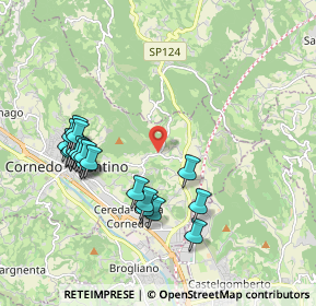 Mappa Via Rio, 36073 Cornedo Vicentino VI, Italia (2.006)