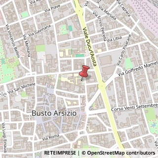 Mappa Via Fratelli D'Italia, 7A, 21052 Busto Arsizio, Varese (Lombardia)
