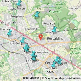Mappa Via Carlo Jucker, 20025 Legnano MI, Italia (2.63692)