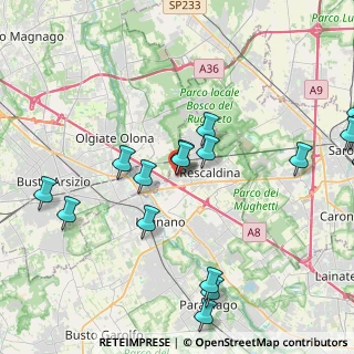 Mappa Via Carlo Jucker, 20025 Legnano MI, Italia (5.5875)
