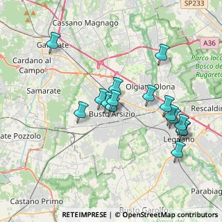 Mappa Via Paolo Camillo Marliani, 21052 Busto Arsizio VA, Italia (3.54875)