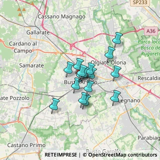 Mappa Via Paolo Camillo Marliani, 21052 Busto Arsizio VA, Italia (2.23125)