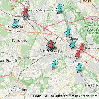 Mappa Via Paolo Camillo Marliani, 21052 Busto Arsizio VA, Italia (4.14133)