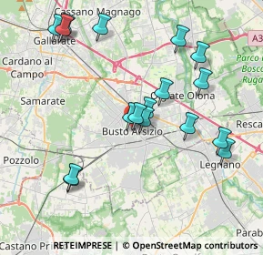 Mappa Via Paolo Camillo Marliani, 21052 Busto Arsizio VA, Italia (4.02176)