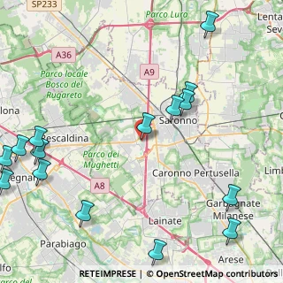 Mappa Via Tamborini, 21040 Uboldo VA, Italia (6.00067)