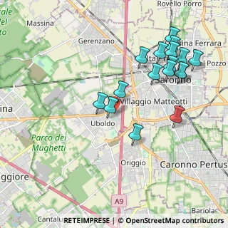 Mappa Via Tamborini, 21040 Uboldo VA, Italia (2.13118)