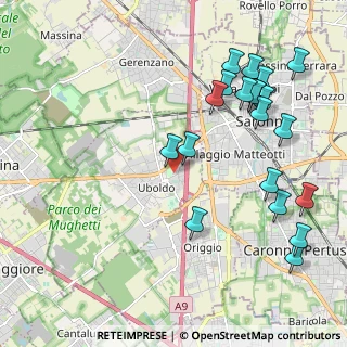 Mappa Via Tamborini, 21040 Uboldo VA, Italia (2.404)