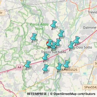 Mappa Via Pietro Nenni, 20056 Trezzo sull'Adda MI, Italia (3.18769)