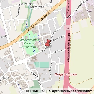 Mappa Via Antonio Maria Ceriani, 36, 21040 Uboldo, Varese (Lombardia)