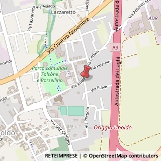 Mappa Via Antonio Maria Ceriani, 23, 21040 Uboldo, Varese (Lombardia)