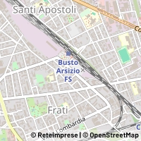 Mapa Busto Arsizio