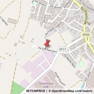 Mappa Via San Pancrazio, 6a, 25030 Adro, Brescia (Lombardia)