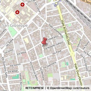 Mappa Via Crispi Francesco, 6, 21052 Busto Arsizio, Varese (Lombardia)