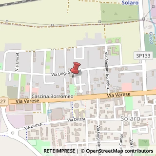 Mappa Via F. Parri, 2, 20020 Solaro, Milano (Lombardia)