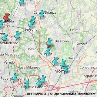 Mappa Via Sandro Botticelli, 20851 Lissone MB, Italia (6.417)