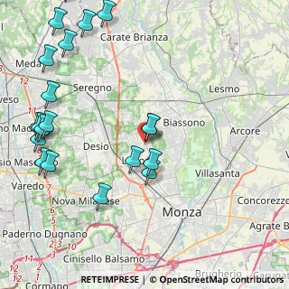 Mappa Via Sandro Botticelli, 20851 Lissone MB, Italia (5.461)
