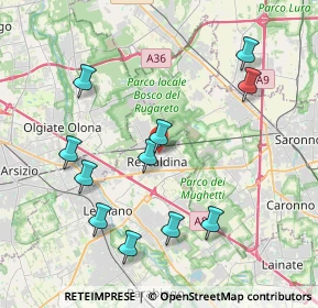 Mappa , 20027 Rescaldina MI, Italia (4.17818)