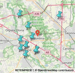 Mappa , 20027 Rescaldina MI, Italia (4.01636)