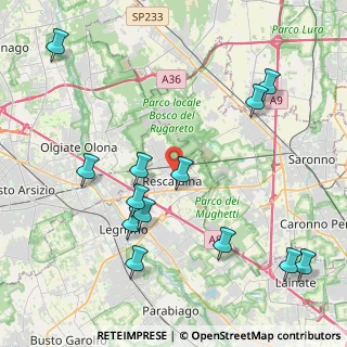 Mappa , 20027 Rescaldina MI, Italia (4.81923)