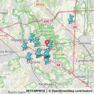Mappa , 20027 Rescaldina MI, Italia (3.05636)
