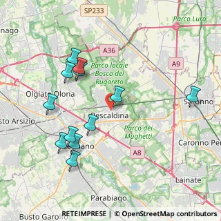 Mappa , 20027 Rescaldina MI, Italia (4.13333)