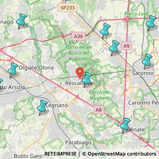 Mappa , 20027 Rescaldina MI, Italia (6.65)