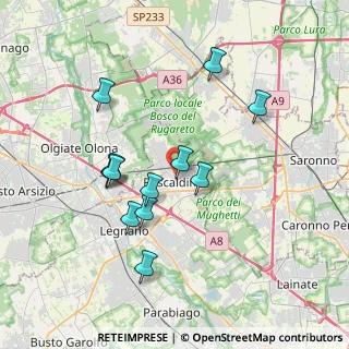 Mappa , 20027 Rescaldina MI, Italia (3.4225)