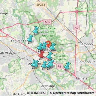 Mappa , 20027 Rescaldina MI, Italia (3.24385)