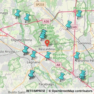 Mappa , 20027 Rescaldina MI, Italia (5.24118)