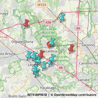Mappa , 20027 Rescaldina MI, Italia (3.78643)
