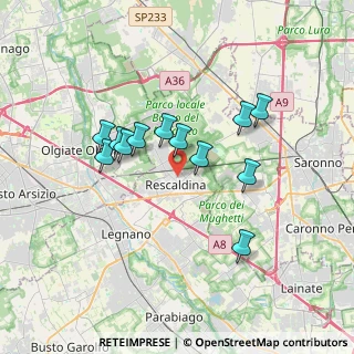 Mappa , 20027 Rescaldina MI, Italia (2.98083)