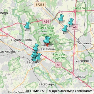 Mappa , 20027 Rescaldina MI, Italia (3.31091)