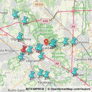 Mappa , 20027 Rescaldina MI, Italia (4.56176)