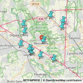 Mappa , 20027 Rescaldina MI, Italia (4.06083)