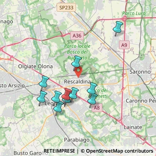 Mappa , 20027 Rescaldina MI, Italia (3.73727)