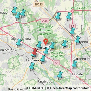 Mappa , 20027 Rescaldina MI, Italia (4.88444)