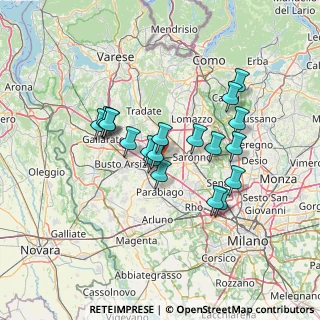 Mappa , 20027 Rescaldina MI, Italia (11.37737)