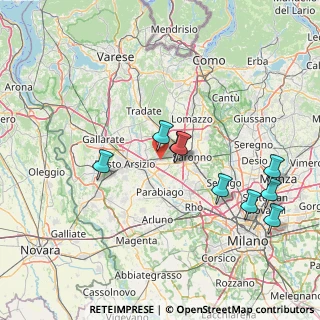 Mappa , 20027 Rescaldina MI, Italia (20.57545)