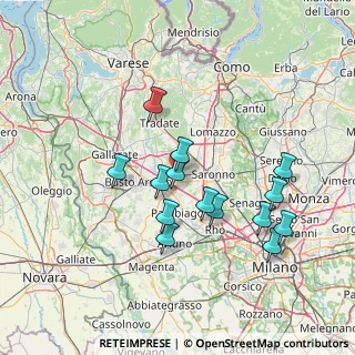 Mappa , 20027 Rescaldina MI, Italia (13.44429)