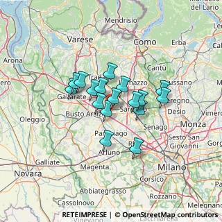 Mappa , 20027 Rescaldina MI, Italia (9.13941)