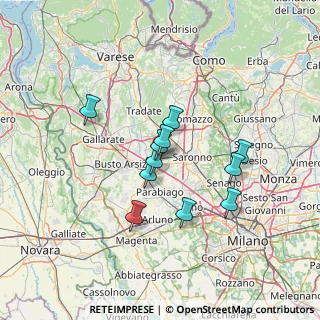 Mappa , 20027 Rescaldina MI, Italia (10.82)