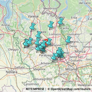 Mappa , 20027 Rescaldina MI, Italia (10.9415)