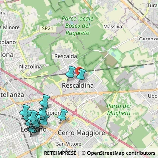 Mappa Via Cesare Battisti, 20027 Rescaldina MI, Italia (3.23611)