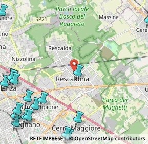 Mappa , 20027 Rescaldina MI, Italia (3.50263)