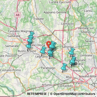 Mappa , 20027 Rescaldina MI, Italia (6.42385)