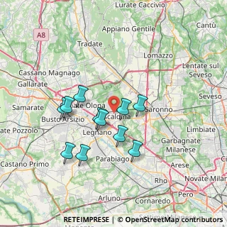 Mappa , 20027 Rescaldina MI, Italia (6.08818)