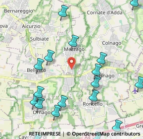 Mappa Via delle Industrie, 20050 Mezzago MB, Italia (2.93)